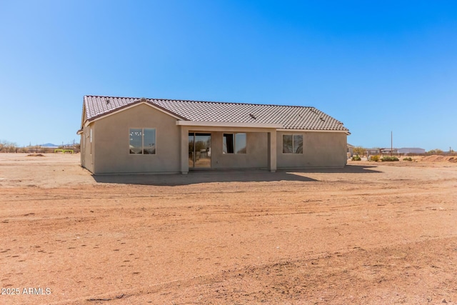 view of rear view of house