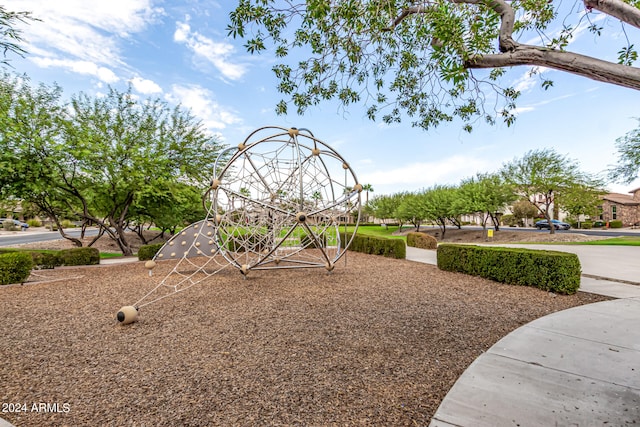 surrounding community with a playground