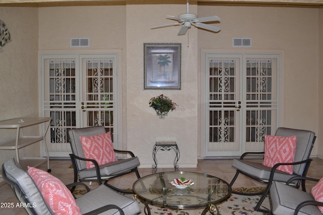 9130 W Utopia Rd, Peoria, AZ 85382 - view of patio featuring a ceiling fan