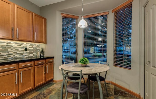 view of dining space