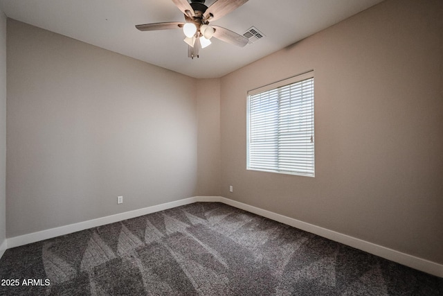10036 E Naranja Ave, Mesa, AZ 85209 - spare room with carpet flooring and a ceiling fan