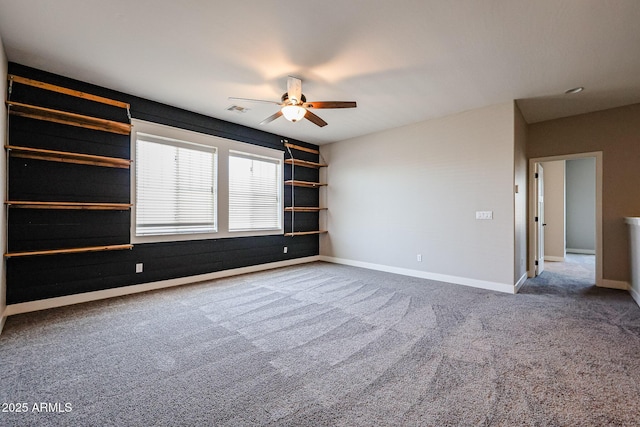 10036 E Naranja Ave, Mesa, AZ 85209 - carpeted spare room featuring ceiling fan and baseboards
