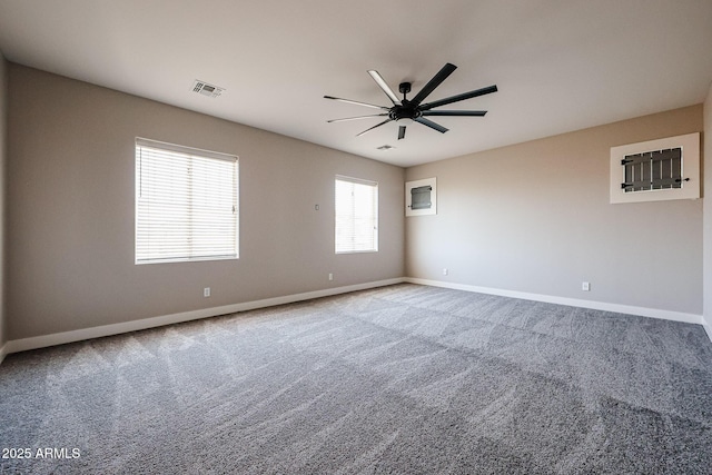 10036 E Naranja Ave, Mesa, AZ 85209 - carpeted empty room with baseboards and a ceiling fan