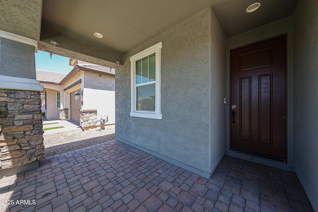 10036 E Naranja Ave, Mesa, AZ 85209 - entrance to property with stucco siding