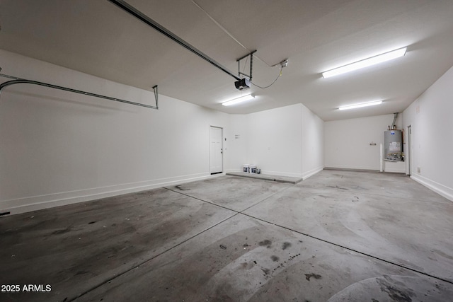 10036 E Naranja Ave, Mesa, AZ 85209 - garage with a garage door opener and gas water heater
