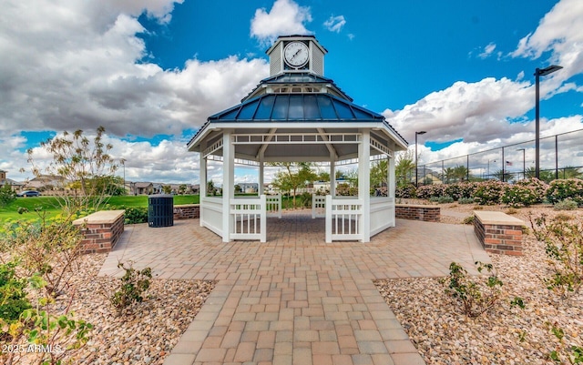 10036 E Naranja Ave, Mesa, AZ 85209 - view of patio featuring a gazebo