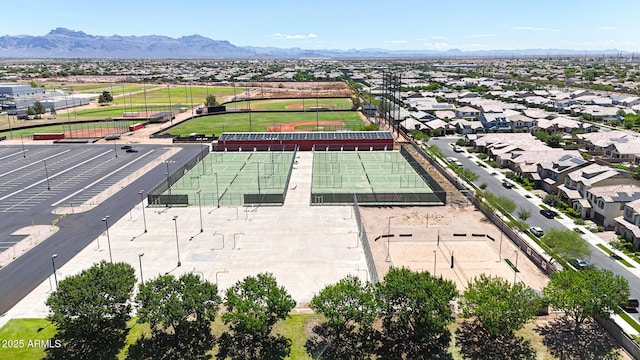 10036 E Naranja Ave, Mesa, AZ 85209 - aerial view of residential area with mountains