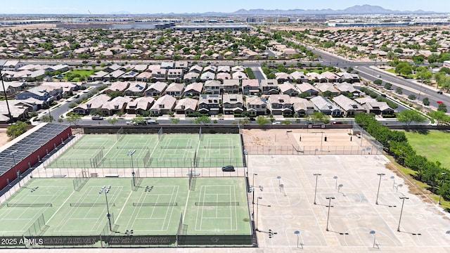 10036 E Naranja Ave, Mesa, AZ 85209 - aerial view of residential area with a mountain backdrop
