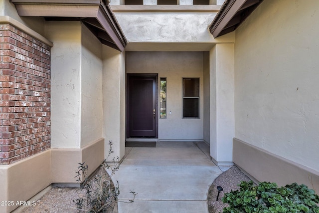 view of property entrance