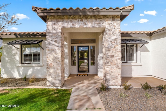 view of entrance to property