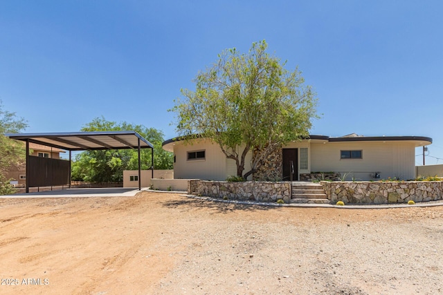1545 E Christy Dr, Phoenix, AZ 85020 - manufactured / mobile home with a carport and driveway