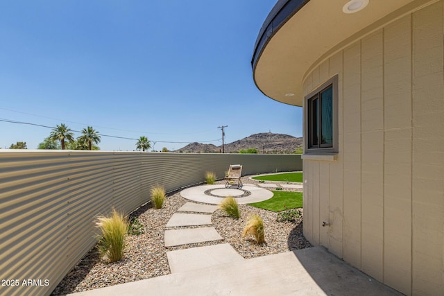1545 E Christy Dr, Phoenix, AZ 85020 - view of yard featuring a patio and a mountain view