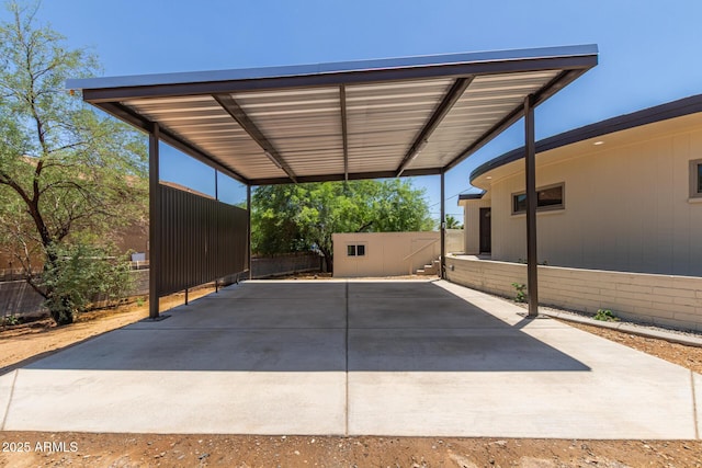 1545 E Christy Dr, Phoenix, AZ 85020 - view of parking / parking lot with an attached carport