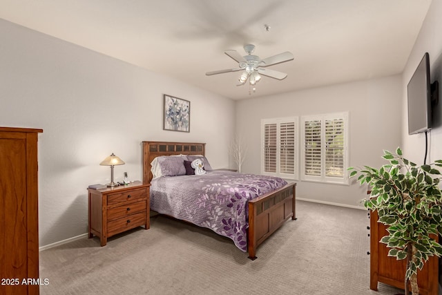19700 N 76th St Unit 1040, Scottsdale, AZ 85255 - bedroom with carpet and ceiling fan