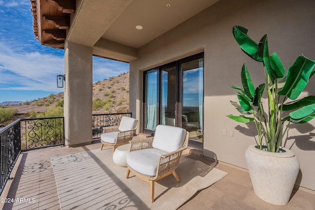 11328 E Dreyfus Ave, Scottsdale, AZ 85259 - balcony with a mountain view