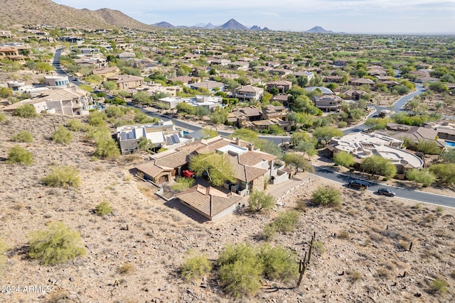 11328 E Dreyfus Ave, Scottsdale, AZ 85259 - aerial view of residential area with mountains