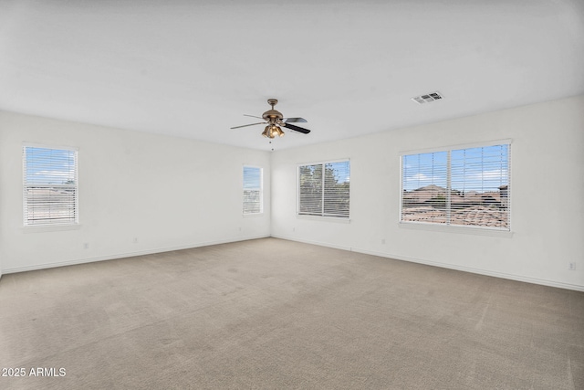 1755 E Tonto Dr, Chandler, AZ 85249 - empty room with light colored carpet and a ceiling fan