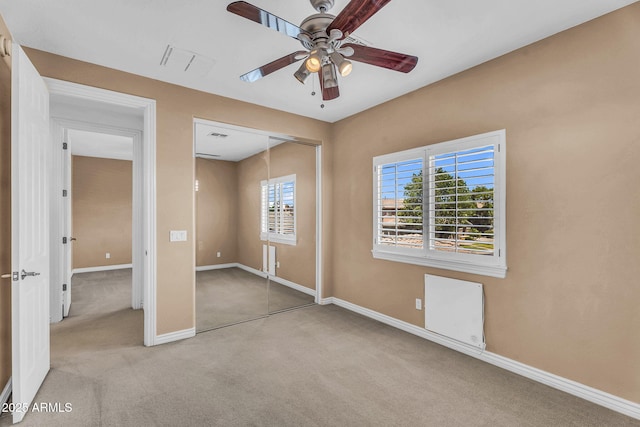 1755 E Tonto Dr, Chandler, AZ 85249 - unfurnished bedroom with carpet, a closet, and ceiling fan