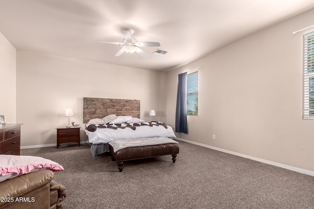 120 E Concorda Dr, Tempe, AZ 85282 - bedroom with visible vents, multiple windows, and carpet