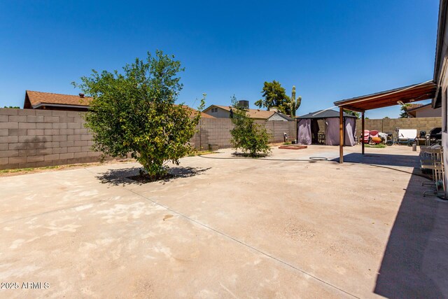 5432 W Sunnyside Dr, Glendale, AZ 85304 - fenced backyard with a gazebo and a patio
