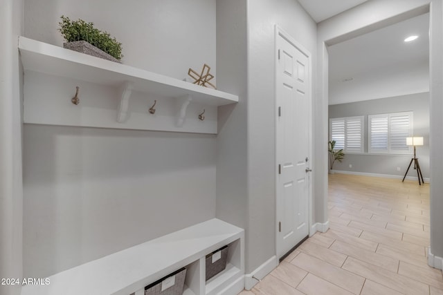 view of mudroom