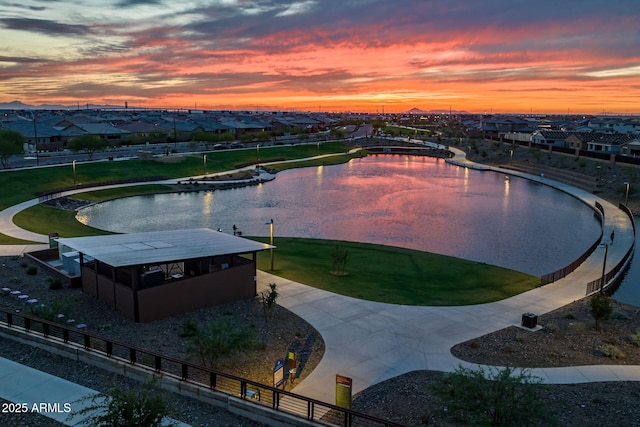 bird's eye view featuring a residential view