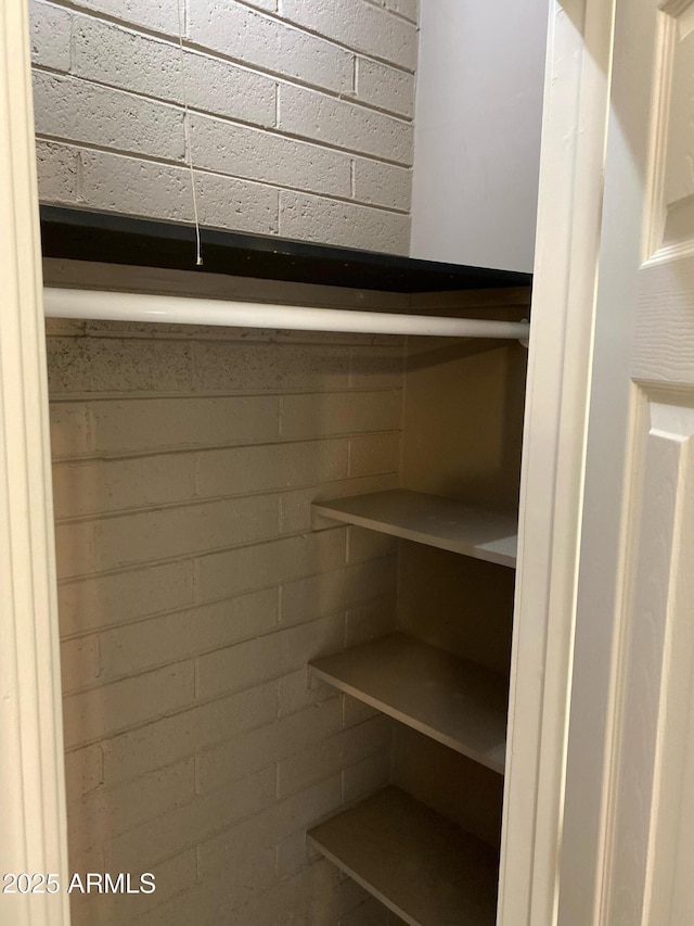 view of closet