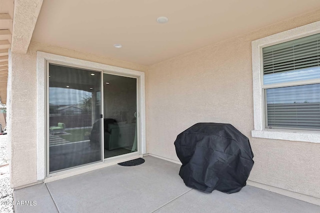 view of patio / terrace with grilling area