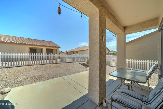 view of patio