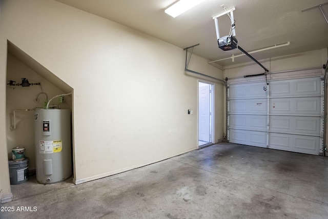 3236 E Chandler Blvd Unit 2003, Phoenix, AZ 85048 - garage featuring water heater and a garage door opener