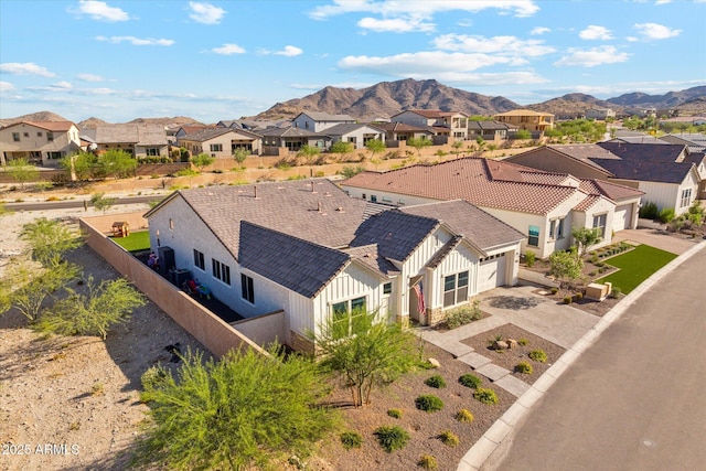21391 W Mariposa St, Buckeye, AZ 85396 - aerial view of residential area featuring a mountainous background