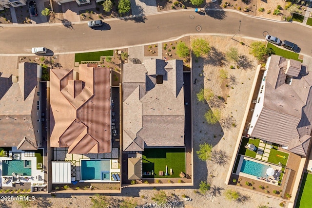 21391 W Mariposa St, Buckeye, AZ 85396 - aerial view of residential area with a pool