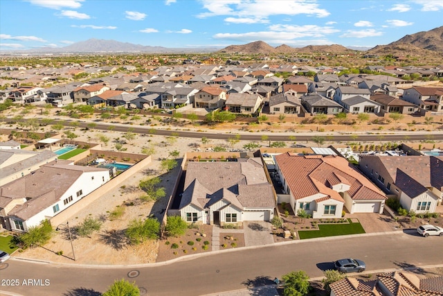 21391 W Mariposa St, Buckeye, AZ 85396 - aerial view of residential area with a mountainous background