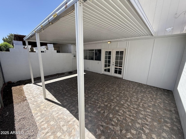 4849 W Northern Ave, Glendale, AZ 85301 - view of patio featuring french doors