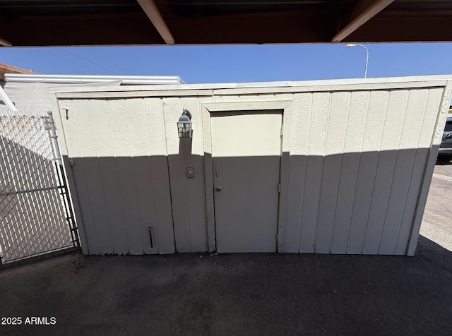 4849 W Northern Ave, Glendale, AZ 85301 - garage featuring a storage shed