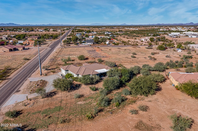 view of aerial view