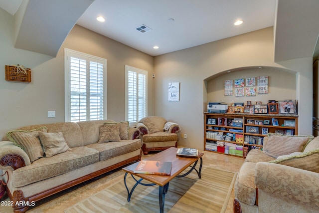 view of living room