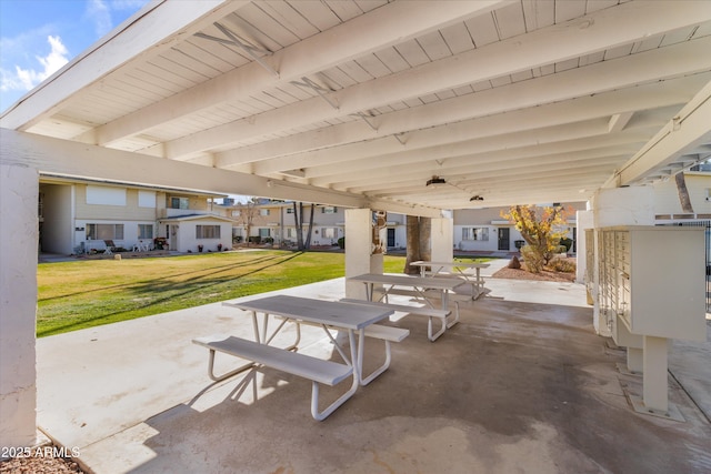 view of patio