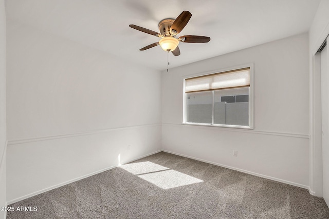 8009 W Salter Dr, Peoria, AZ 85382 - carpeted empty room featuring ceiling fan and baseboards