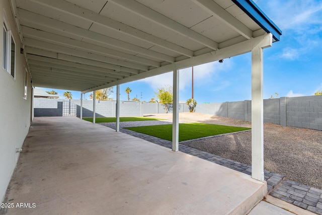 view of patio