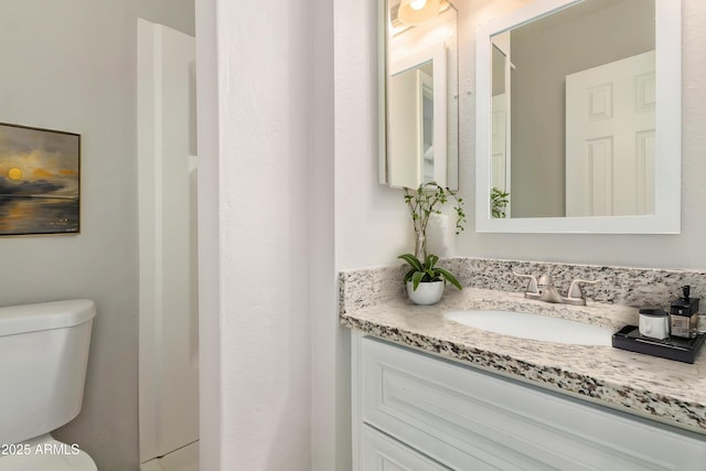 2301 E University Dr Unit 172, Mesa, AZ 85213 - half bath featuring vanity and toilet