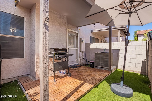 1961 N Hartford St Unit 1092, Chandler, AZ 85225 - view of patio / terrace with area for grilling