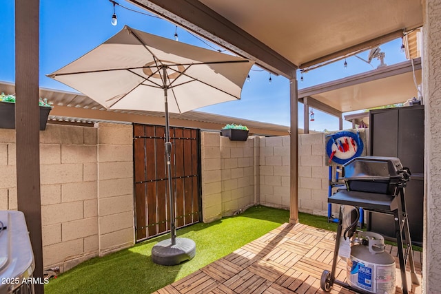 1961 N Hartford St Unit 1092, Chandler, AZ 85225 - view of fenced backyard