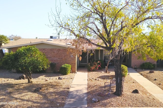 view of ranch-style house