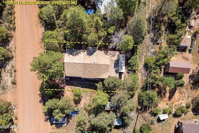 1987 Stagg Run, Overgaard, AZ 85933 - birds eye view of property