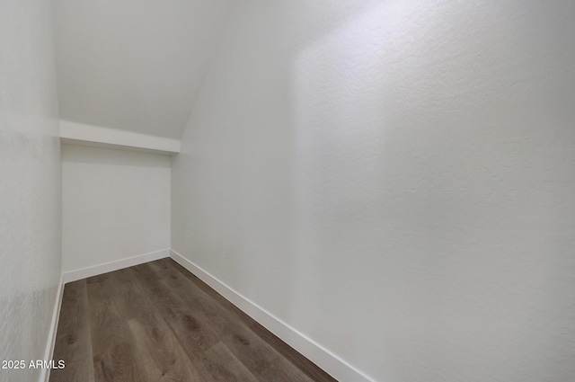 interior space featuring dark wood finished floors