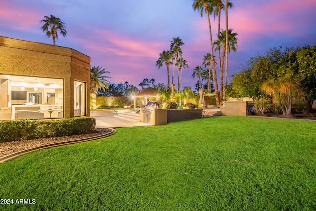 10658 E Cinnabar Ave, Scottsdale, AZ 85258 - view of yard with a patio and an outdoor pool