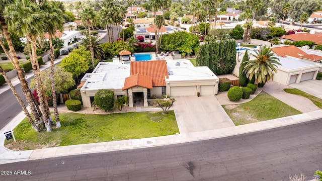 10658 E Cinnabar Ave, Scottsdale, AZ 85258 - birds eye view of property featuring a residential view