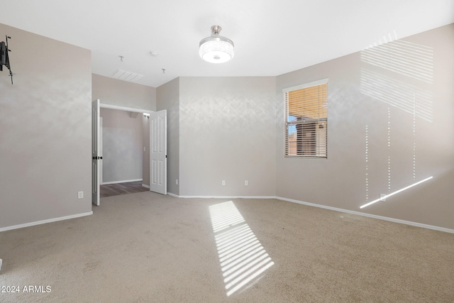 unfurnished bedroom featuring carpet