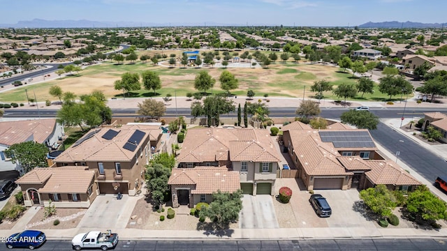 3441 S Halsted Pl, Chandler, AZ 85286 - aerial view of residential area with a mountain backdrop